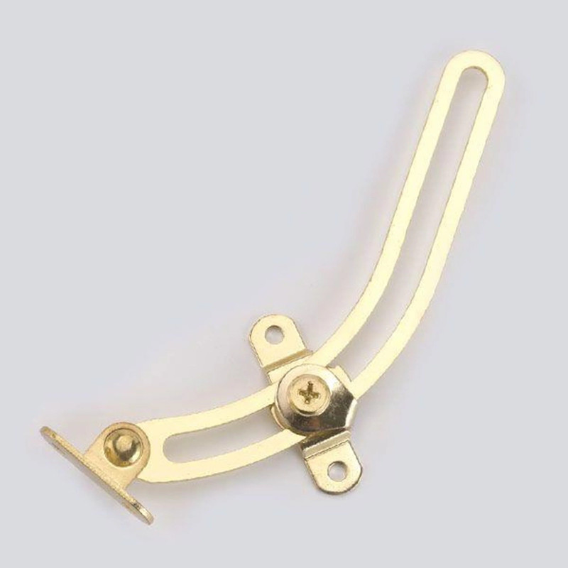 Curved Right Hand Friction Lid Support with Screws
